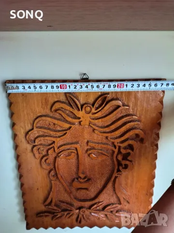 Красиво Дървено Пано Дърворезба, снимка 9 - Пана - 49903158