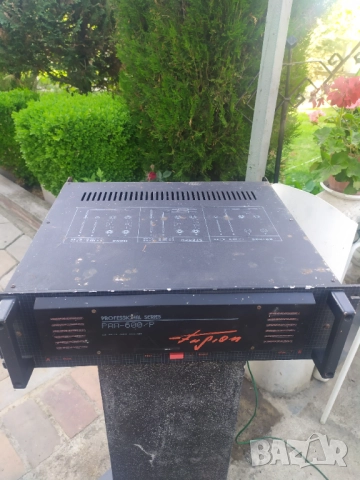 Работещ усилвател от Съветската епоха - Fusion PAA 600