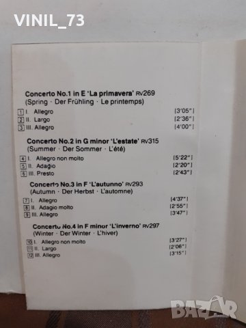 Migel Kennedy- Vivaldi-The Four Seasons , снимка 4 - Аудио касети - 32286592