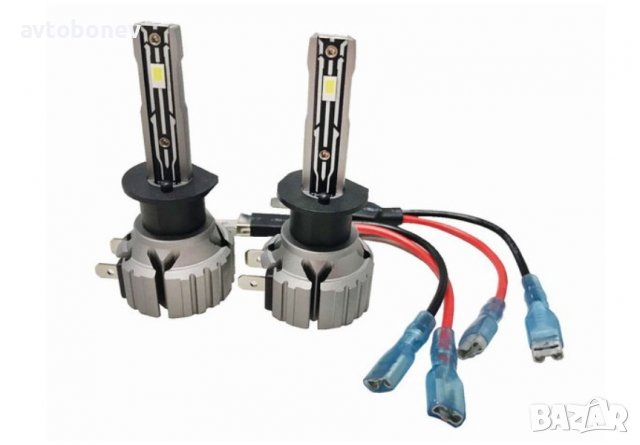 Качествени LED крушки Е2 - H1 к-т/2бр/, снимка 2 - Аксесоари и консумативи - 38217695