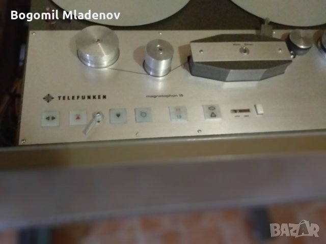 TELEFUNKEN magnetophon 15A Tape Machine и само количката, снимка 4 - Декове - 27234247
