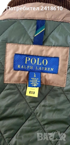 POLO Ralph Lauren Quilted  Light Jacket Size L НОВО !ОРИГИНАЛ! Мъжко преходно Яке!, снимка 14 - Якета - 53444519