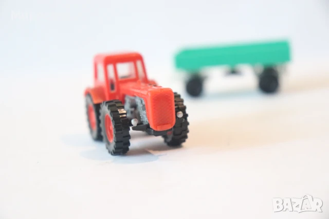 PERMOT PREFO H0 1/87 ТРАКТОР МОДЕЛ ИГРАЧКА РЕМАРКЕ КОЛИЧКА, снимка 4 - Колекции - 50567112