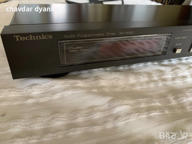 Таймер Technics, снимка 2 - Ресийвъри, усилватели, смесителни пултове - 53599420