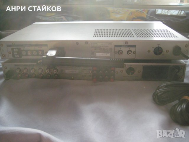Sony TA-AX2 усилвател и ST-JX2S тунер Радио FM/MW от 1980 г., снимка 8 - Аудиосистеми - 39086508