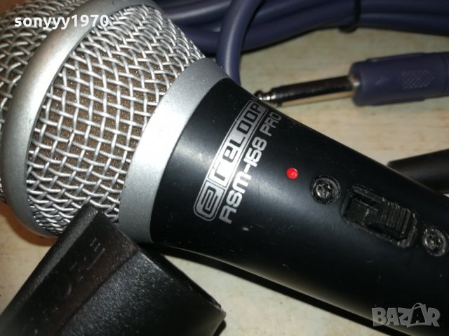 reloop rsm-i58 pro-mic-внос швеция 2603210942, снимка 2 - Микрофони - 32307775