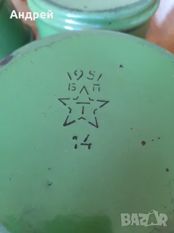 Стари емайлирани съдове за храна #2, снимка 6 - Други ценни предмети - 47333679