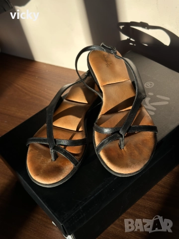 Дамски сандали от естествена кожа Bianki, размер 37, снимка 4 - Сандали - 52875584