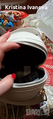 Чанта топка - чанта кръгла, снимка 2 - Чанти - 43668426