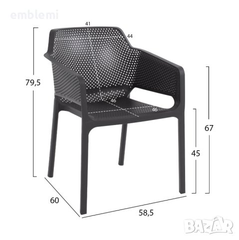 Стол трапезен градински apec HM5929, снимка 9 - Столове - 43866488