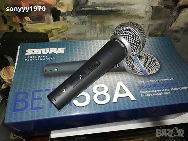 shure sm58-комплект, снимка 3 - Микрофони - 28929098