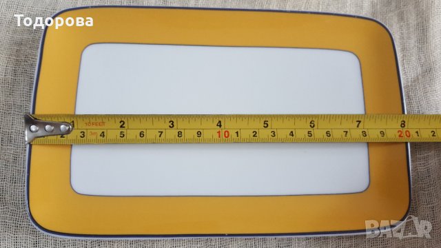 Порцеланово малко плато - Бавария, снимка 3 - Антикварни и старинни предмети - 32889304