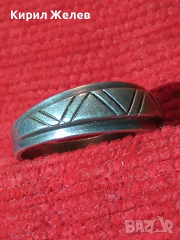 СТАР СРЕБЪРЕН РЪЧНО ИЗРАБОТЕН и ОРНАМЕНТИРАТ ПРЪСТЕН ВИСОКА ПРОБА СРЕБРО ВИНТИДЖ БИЖУ 26801, снимка 3 - Антикварни и старинни предмети - 34895286