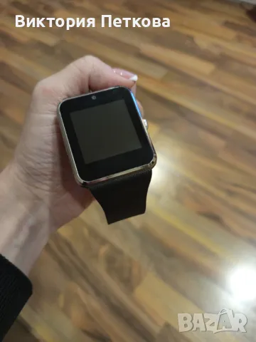 Смарт часовник черен , снимка 3 - Смарт часовници - 50437427