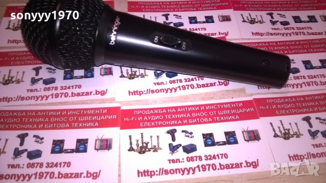 BEHRINGER-внос швеицария, снимка 2 - Микрофони - 26532578