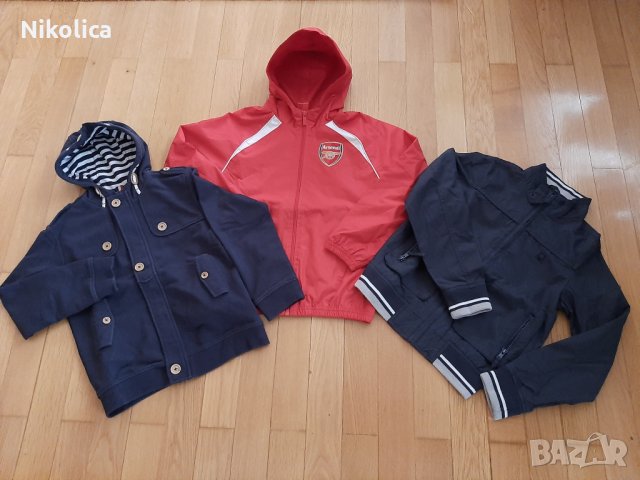 Детски якета BENETTON и Arsenal,суитшърти Mayoral и Next за 8 г.момче:, снимка 2 - Детски якета и елеци - 22752972