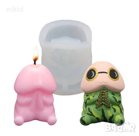 3D Пенис силиконов молд форма смола свещ фондан шоколад гипс моминско парти