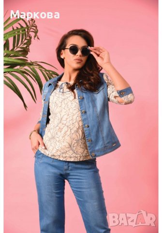 Модерен дънков елек XS, снимка 6 - Елеци - 42674137