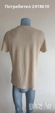 Gant 100% Len / Лен  Mens Size S ОРИГИНАЛ! Мъжка Тениска!, снимка 10 - Тениски - 53520992