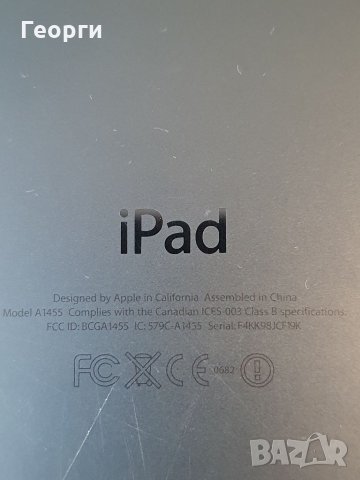 Apple iPad mini 1st Gen A1455, снимка 5 - Таблети - 32844332