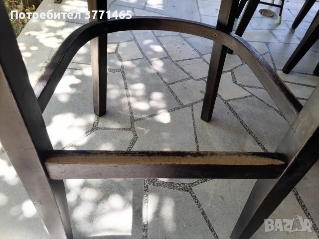 Бар стол парен бук, снимка 5 - Столове - 52738241