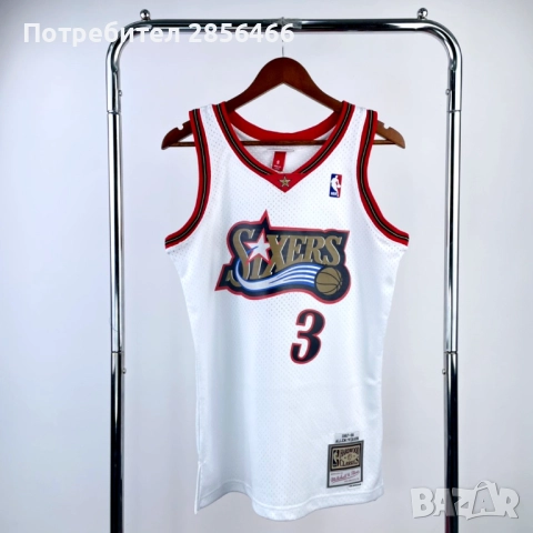Мъжки потник Mitchell & Ness Allen Iverson Philadelphia 76ers season 1997-98 размер XXL