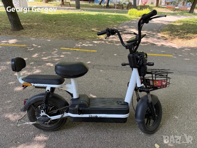 Електрически скутер Lucky Day, снимка 2 - Мотоциклети и мототехника - 50609225