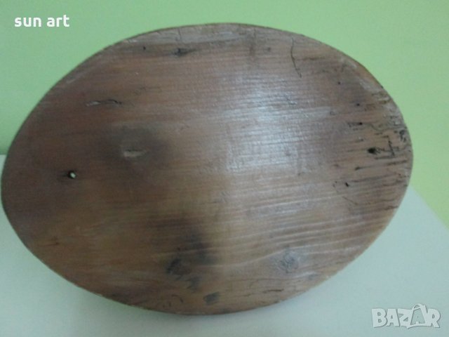 дървена елипсовидна закачалка -Прованс, снимка 6 - Закачалки - 28086197