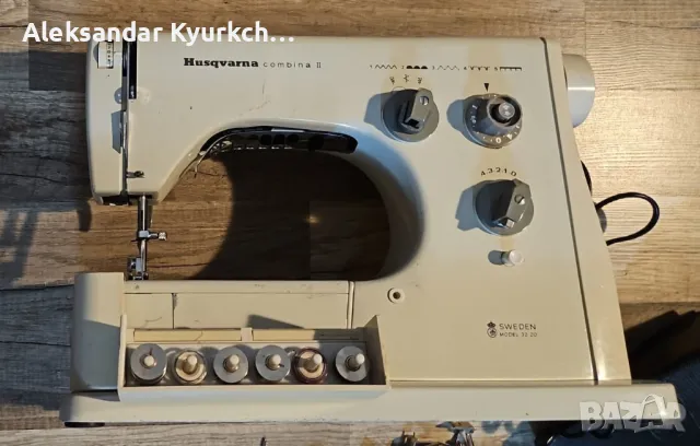 шевна машина Husqvarna Combina 2, снимка 12 - Шевни машини - 50088126