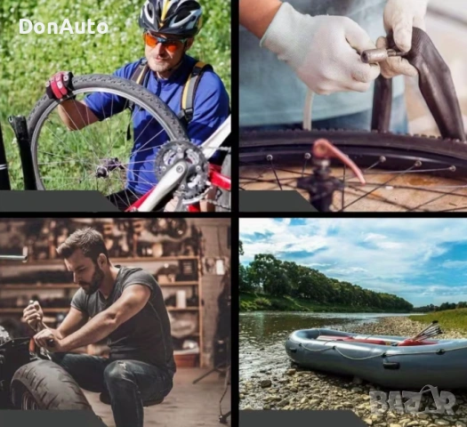 Комплект за ремонт на гуми, снимка 4 - Аксесоари и консумативи - 53135496