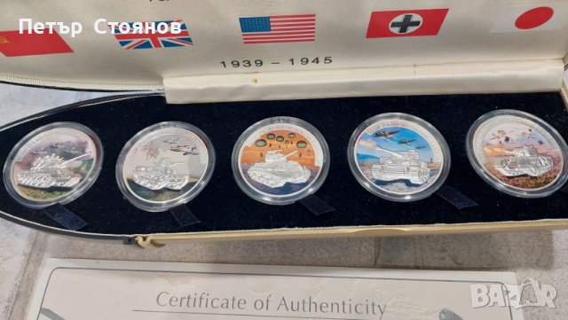 5 $  Либериа 2008 -5 броя по 28.28 гр. -999 сребърни монети , снимка 8 - Нумизматика и бонистика - 38184913