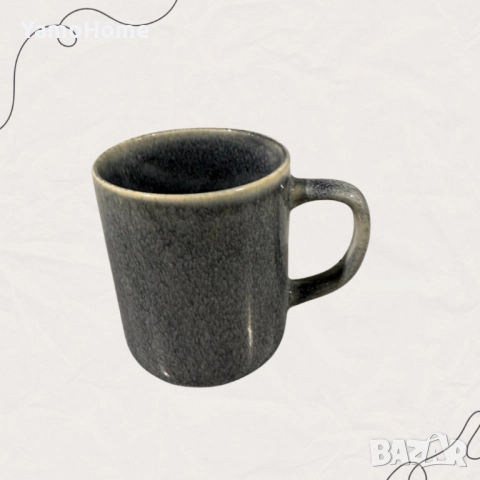 Керамична чаша за кафе или чай "Сив залез", снимка 1