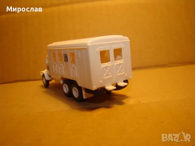 IGRA?? H0 1/87 PRAGA КАМИОН ВОЕНЕН МОДЕЛ КОЛИЧКА ВЛЕКАЧ, снимка 4 - Колекции - 48456530