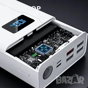 Powerbank 50 000 mAh Преносимо зарядно устройство 22,5 W бързо зареждаща се външна батерия, снимка 3 - Външни батерии - 49049728