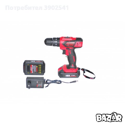 Акумулаторен винтоверт Greenyard Tools 18V- две батерии + зарядно - 1 година гаранция, снимка 2 - Винтоверти - 43182798
