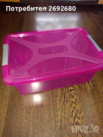 Нови големи прозрачни кутии за съхранение 48L и комплекти от 3бр. или от 6бр., снимка 7 - Други стоки за дома - 50753354