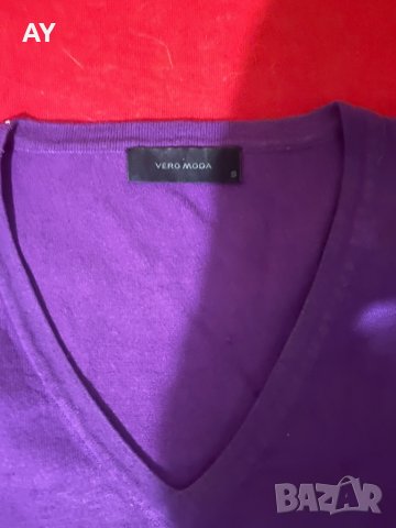 Пуловер Vero Moda памук, снимка 2 - Блузи с дълъг ръкав и пуловери - 43450617