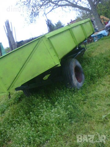 Ремарке самосвално високоповдигащо 3,5 тона