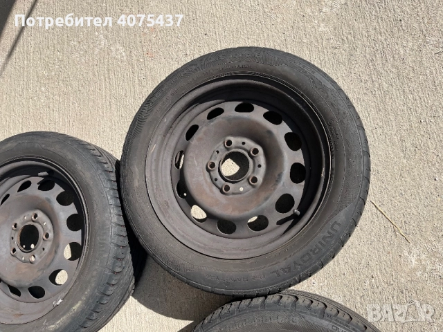 Железни джанти с гуми за BMW 16 цола, снимка 5 - Гуми и джанти - 52267864