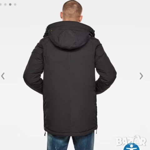 Страхотно мъжко зимно яке парка G STAR RAW размер L / XL , снимка 4 - Якета - 52599608