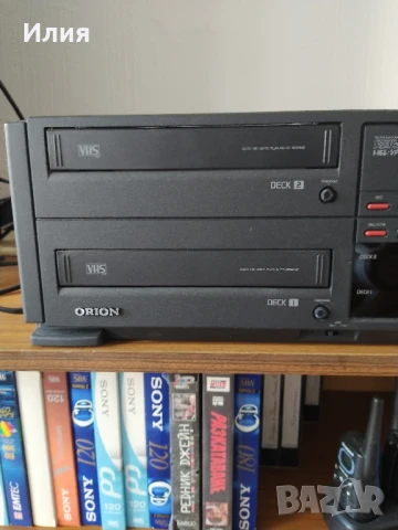 Двукасетъчен видео рекордер Orion, снимка 2 - Плейъри, домашно кино, прожектори - 50584622