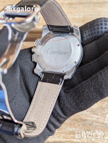 Мъжки часовник Cartier Calibre de Cartier с кварцов механизъм, снимка 9 - Мъжки - 41694964