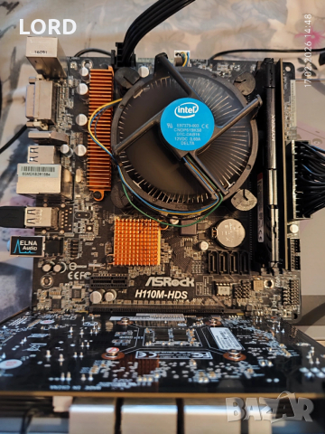 Комплект Intel i5 7500t, Asrock H110M HDS, RAM 8GB DDR4