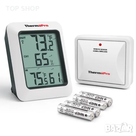 ThermoPro TP60S Безжичните метеорологични станции, снимка 2 - Друга електроника - 48795006