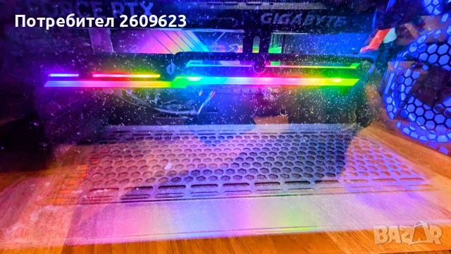 Стойка / Държач за видеокарта с ARGB, снимка 3 - Други - 53606981