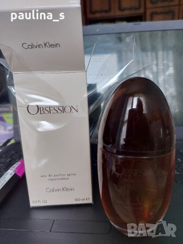 Дамски дизайнерски парфюм "Obsession"® Calvin Klein 100ml , снимка 2 - Дамски парфюми - 32607775