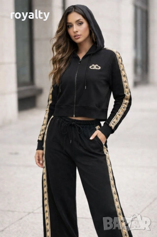 Дамски Черен Комплект 