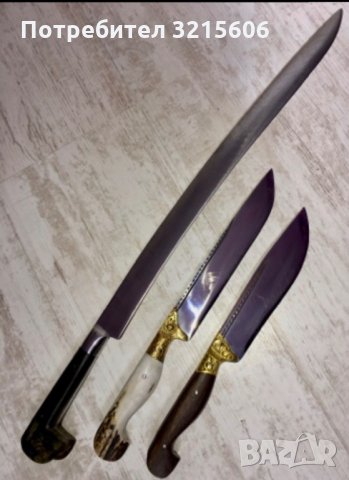 Ръчно изковани ножове, снимка 4 - Ножове - 35048365