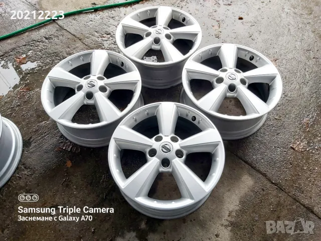 4 броя алуминиеви джанти за Nissan Qashqai 17, снимка 5 - Гуми и джанти - 47926639