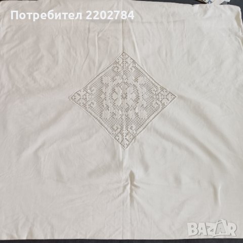 Старинни калъфки за възглавници и чаршаф, снимка 1